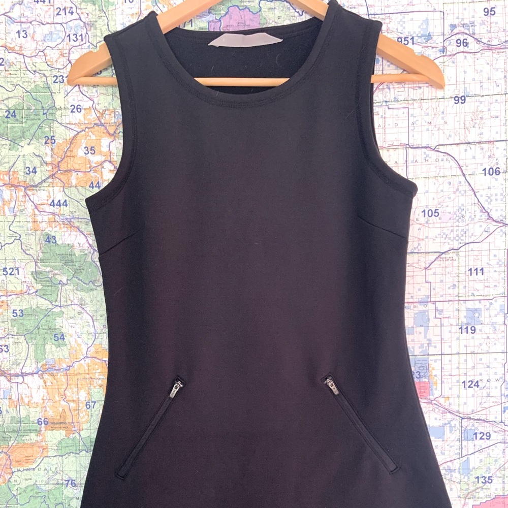 Athleta Black Dress
